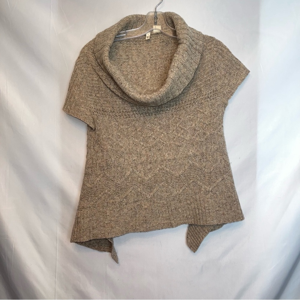 Moth By Anthropologie Sleeveless Turtle Neck Sweater